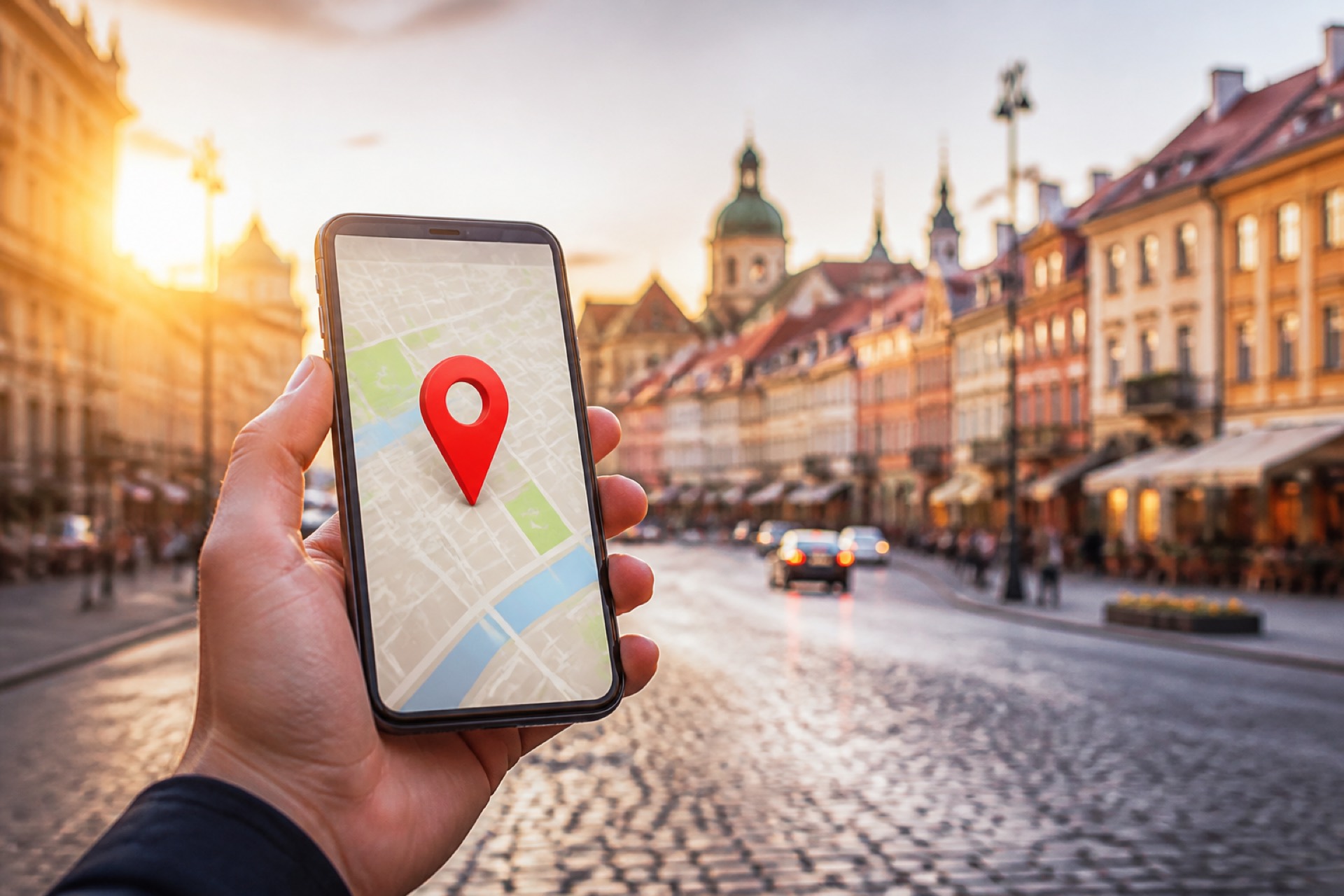 Lokale SEO-Website: Unternehmenswebsite mit Local SEO von rankPilot